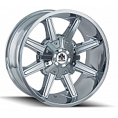 Mayhem Wheels Arsenal 8104 - 20 x 9&nbsp;Silver - 8104-2937C18