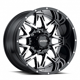 Ultra Wheel Carnivore 254 - 20 x 9&nbsp;Black With Diamond Cut Face - 254-2935U+01