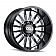CALI Off-Road Wheel 9110 Summit - 22 x 10 Black With Natural Accents - 9110-22136BM