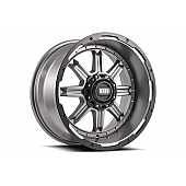 Grid Wheel GD10 - 18 x 9 &nbsp;Anthracite Gray With Black Lip - GD1018090237A1506