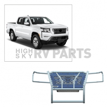 Black Horse Offroad Grille Guard RU-NIFR22-B-K2-2