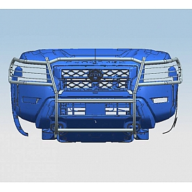 Black Horse Offroad Grille Guard 17NI22MA