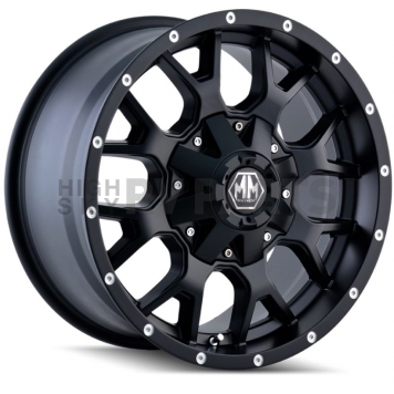 Mayhem Wheels Warrior 8015 - 18 x 9&nbsp;Black - 8015-8937MB