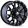 Mayhem Wheels Warrior 8015 - 18 x 9&nbsp;Black - 8015-8937MB