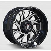 American Truxx Wheel AT-1913 Destiny 20 x 12&nbsp;Black With Natural Face - AT1913-2237BM-44