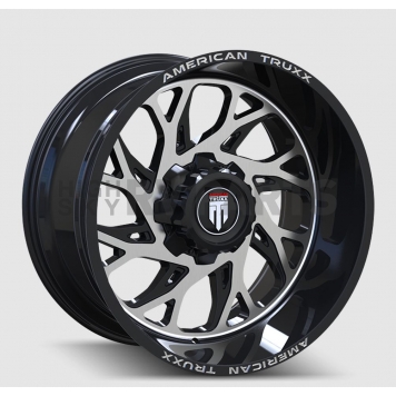 American Truxx Wheel AT-1913 Destiny 20 x 10 Black With Natural Face - AT1913-2137BM-24