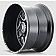 American Truxx Wheel AT-1900 Sweep 20 x 9 Black With Natural Accents - AT1900-2937M-12
