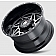 American Truxx Wheel AT-165 Warrior 20 x 12 Black With Natural Face - AT165-2237BM-44