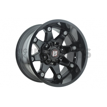 Ballistic Wheels 581 Beast 20 x 10 Black - 581200267-24GB-1