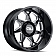 CALI Off-Road Wheel 9111 Sevenfold - 20 x 10&nbsp;Black With Natural Accents - 9111-2136BM