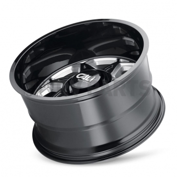 CALI Off-Road Wheel 9111 Sevenfold - 20 x 10&nbsp;Black With Natural Accents - 9111-2136BM-2