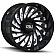 CALI Off-Road Wheel 9108 Switchback - 20 x 10 Black With Natural Accents - 9108-2136BM