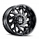 Mayhem Wheels Essex 8112 - 20 x 12&nbsp;Black With Natural Accents - 8112-2237BM