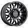 Mayhem Wheels Tripwire 8110 - 20 x 10&nbsp;Black With Prism Red Accents - 8110-2136BTR