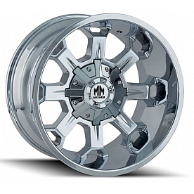 Mayhem Wheels Combat 8105 - 20 x 10&nbsp;Silver - 8105-2137C