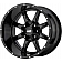 Moto Metal Wheel MO970 - 20 x 10 Black With Natural Accents - MO970210673A18N