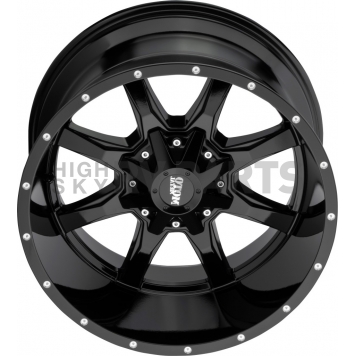 Moto Metal Wheel MO970 - 20 x 10 Black With Natural Accents - MO970210673A18N-2