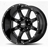 Moto Metal Wheel MO970 - 20 x 10 Black With Natural Lip - MO970210673A24NUS