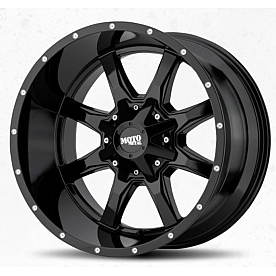 Moto Metal Wheel MO970 - 20 x 10 Black With Natural Lip - MO970210673A24NUS