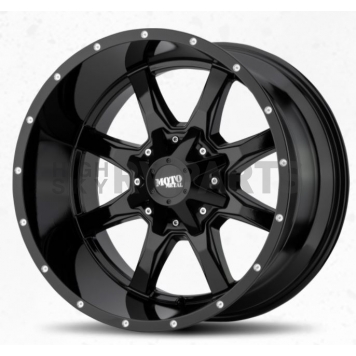 Moto Metal Wheel MO970 - 20 x 10 Black With Natural Lip - MO970210673A24NUS