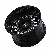 CALI Off-Road Wheel 9113 Paradox - 22 x 12&nbsp;Black With Natural Accents - 9113-22236BM