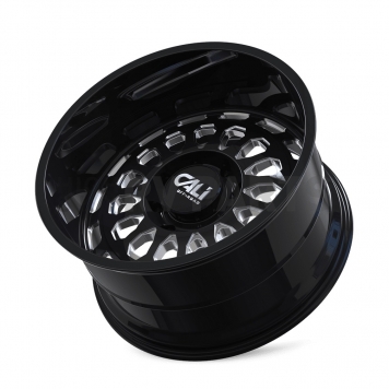 CALI Off-Road Wheel 9113 Paradox - 22 x 12 Black With Natural Accents - 9113-22236BM-1
