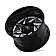 CALI Off-Road Wheel 9112 Gemini - 22 x 12 Black With Natural Accents - 9112-22236BM