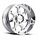 CALI Off-Road Wheel 9111 Sevenfold - 22 x 12 Natural - 9111-22236P