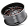 Mayhem Wheels Cogent 8107 - 22 x 10&nbsp;Black With Prism Red Accents - 8107-22137BTR
