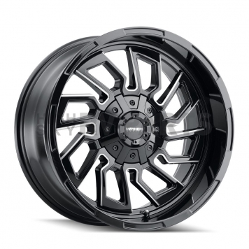 Mayhem Wheels Flywheel 8111 - 22 x 10&nbsp;Black With Natural Accents - 8111-22137BM