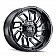 Mayhem Wheels Flywheel 8111 - 22 x 10 Black With Natural Accents - 8111-22137BM