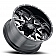 Ultra Wheel Carnivore 254 - 22 x 12&nbsp;Black With Diamond Cut Face - 254-2235U44