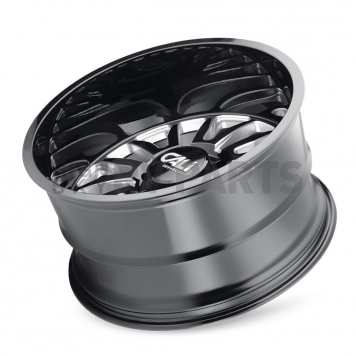 CALI Off-Road Wheel 9110 Summit - 24 x 14 Black With Natural Accents - 9110-24436BM-2