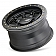 Dirty Life Race Wheels 9304 DT-2 Dual-Tek - 17 x 9&nbsp;Black With Simulated Beadlock Ring - 9304-7936MB12