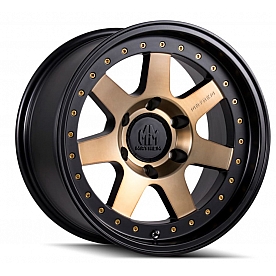 Mayhem Wheels Prodigy 8300 - 17 x 9&nbsp;Black With Bronze Tinted Face - 8300-7936TZ