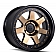 Mayhem Wheels Prodigy 8300 - 17 x 9 Black With Bronze Tinted Face - 8300-7936TZ