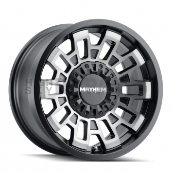 Mayhem Wheels Cortex 8113 - 17 x 9&nbsp;Black With Natural Dark Tinted Face - 8113-7937TM