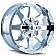 Mayhem Wheels Tank 8040 - 17 x 9&nbsp;Silver - 8040-7937C