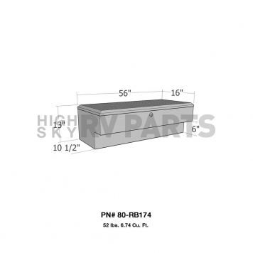 Westin Automotive Tool Box 80-RB174