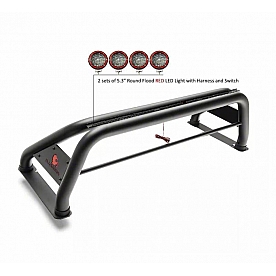 Black Horse Offroad Truck Bed Bar RB001BK-PLFR