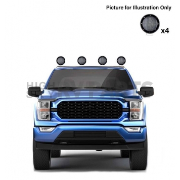 Black Horse Offroad Truck Bed Bar RB001SS-PLFB-14