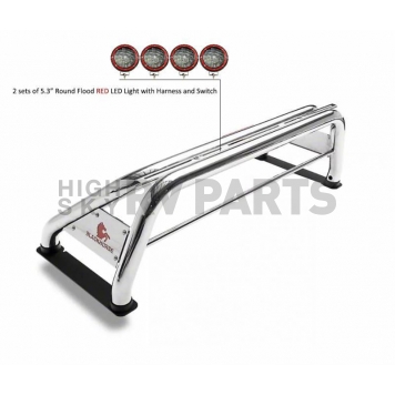 Black Horse Offroad Truck Bed Bar RB001SS-PLFR-1