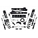 Zone Offroad FOX 2.0 Series Lift Kit ZOND118F