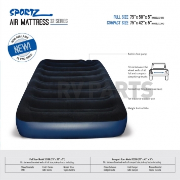 Napier Enterprises Truck Bed Air Mattress 32100-2