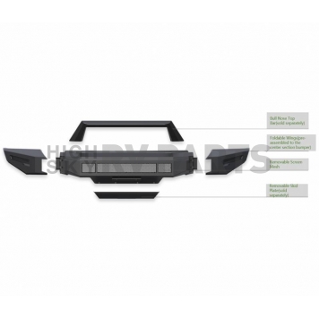 Black Horse Offroad Bumper AFB-F121-5