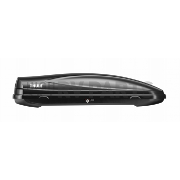 Thule Cargo Box Carrier - 13 Cubic Feet Capacity Dual Side Opening Matte Black - 624