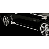 Putco Rocker Panel Molding - Polished Stainless Steel Silver Set of 2 - 9751501GM