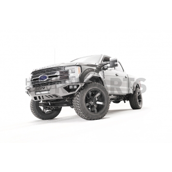 Fab Fours Bumper Vengeance 1-Piece Design Steel Black - FS17-V4161-1-1