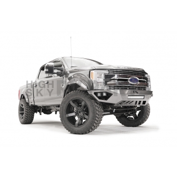 Fab Fours Bumper Vengeance 1-Piece Design Steel Black - FS17-V4161-1-2