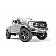 Fab Fours Bumper Vengeance 1-Piece Design Steel Black - FS17-V4161-1